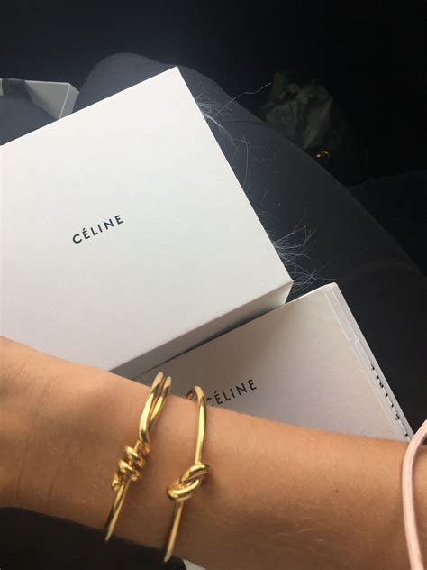 celine bracelet knot|second hand celine bracelets.